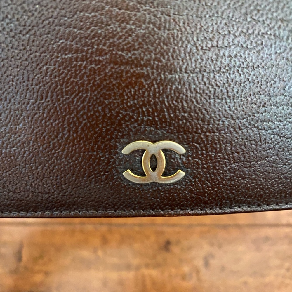 Chanel Brown Long Bifold Wallet - Picture 3 of 14